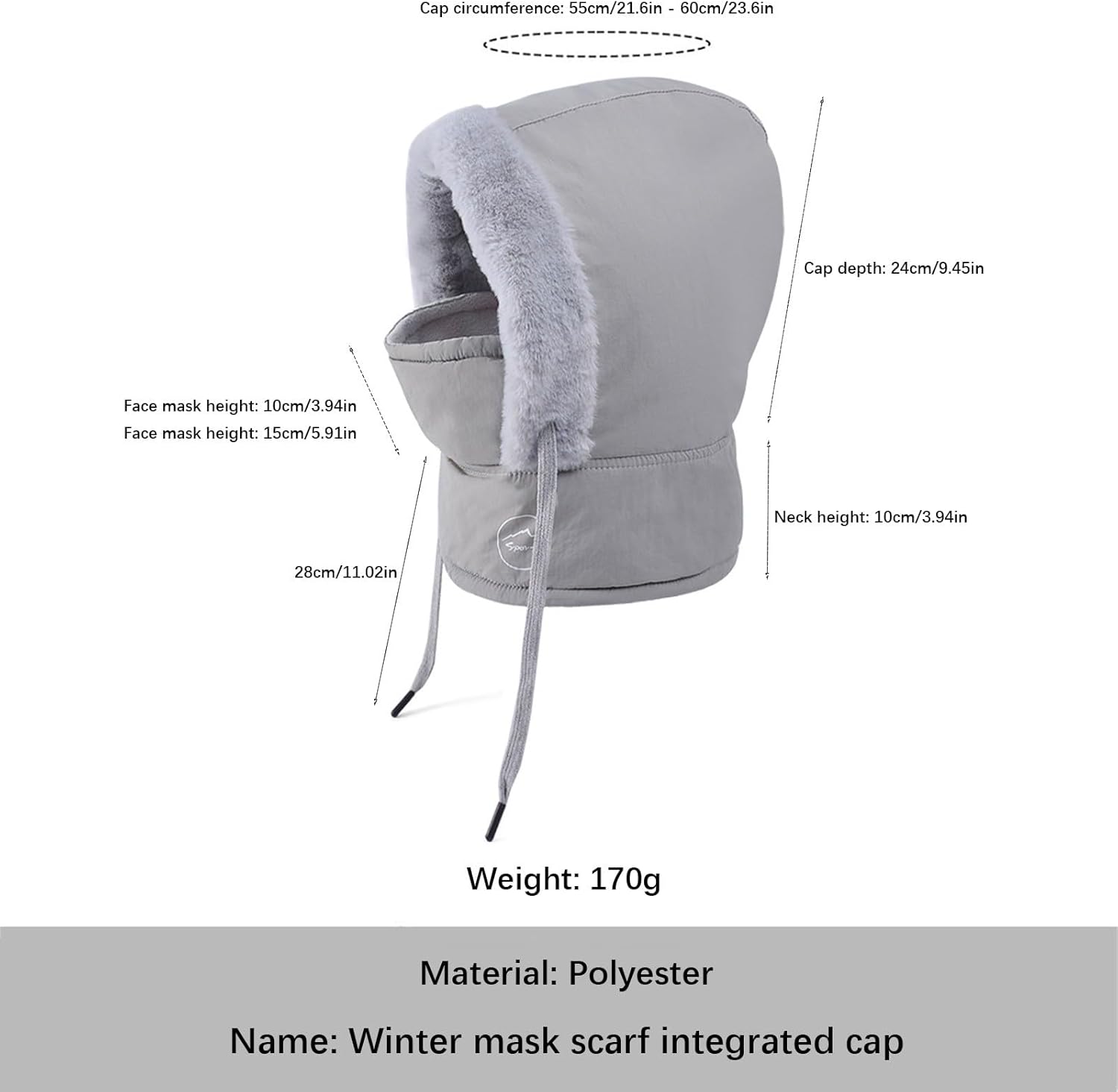 Women Winter Beanie with Fleece Lining and Pompom