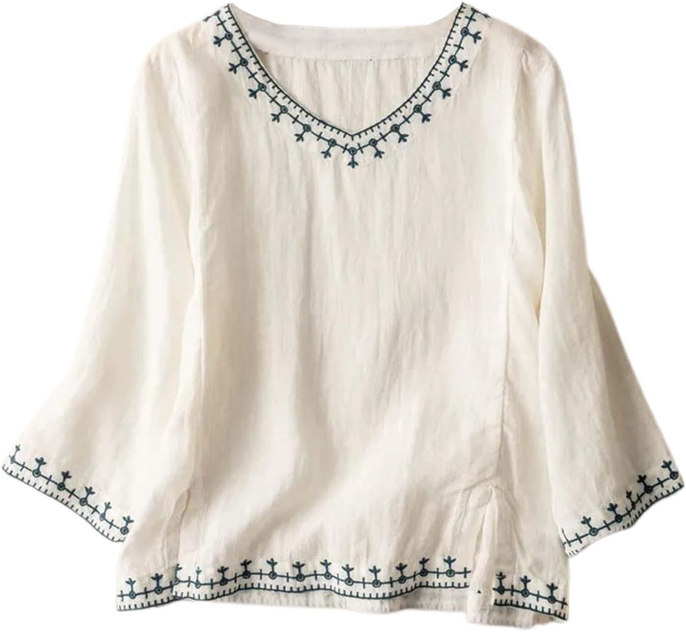 Linen Shirts for Women 2025 Trendy Oversized Button Down Blouse
