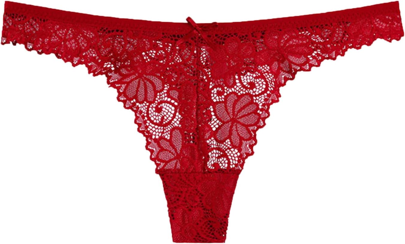 Plus Size Seamless Thong Panties Breathable Mid Waist