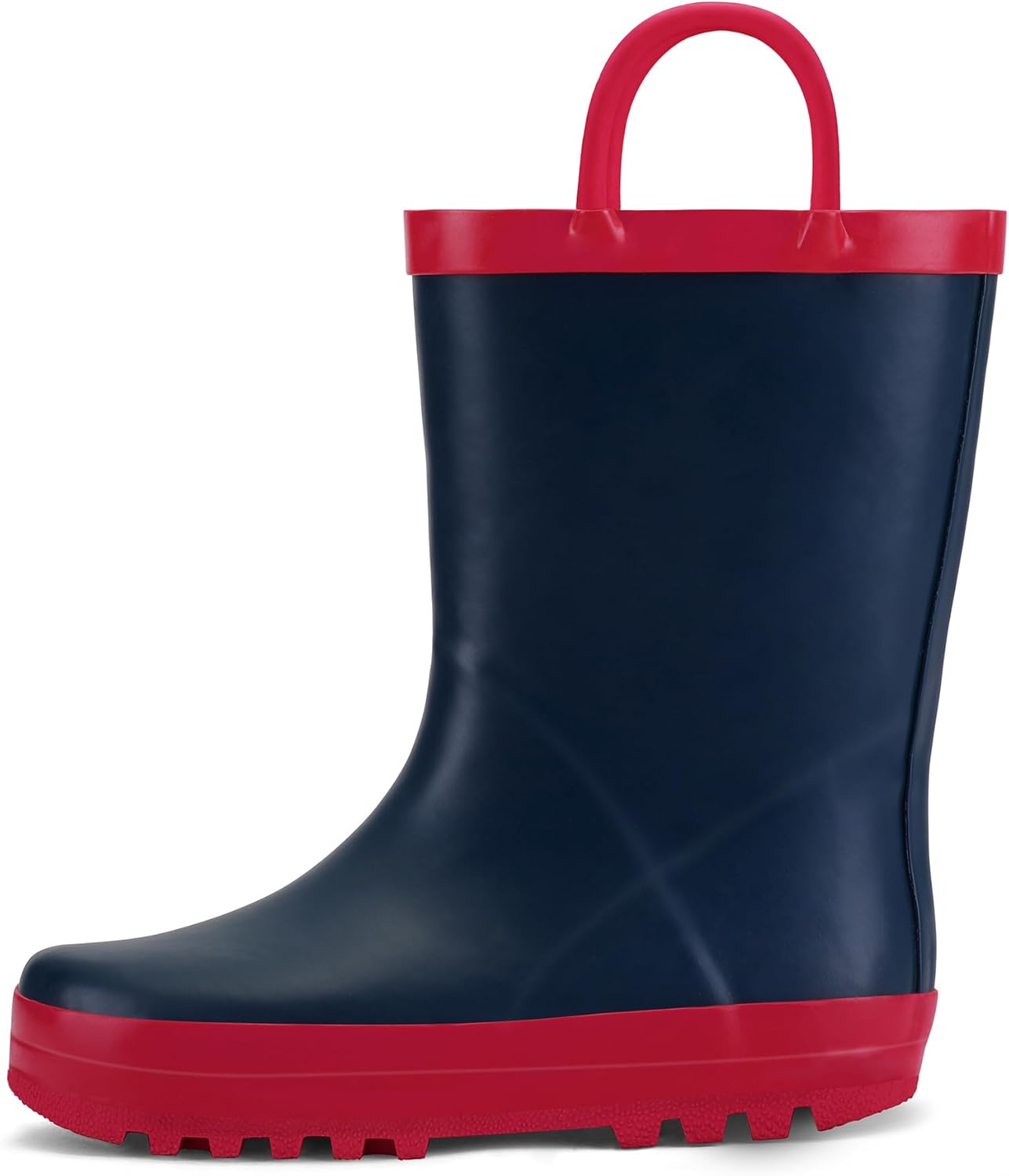 K KomForme Kids Rain Boots with Handles and Prints