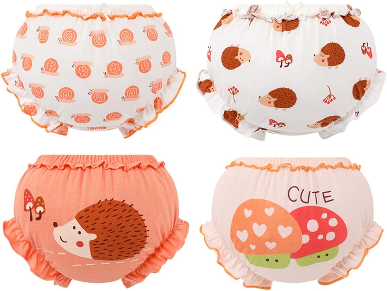 Baby Girls Diaper Cover Ruffle Bloomers Underwear 1