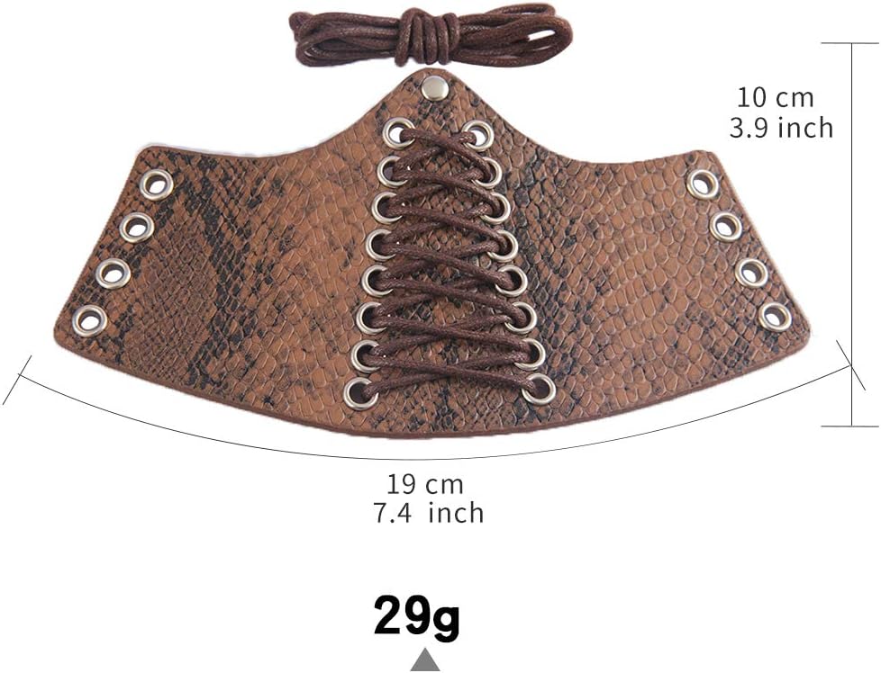 GelConnie Leather Wristband Viking Arm Guard