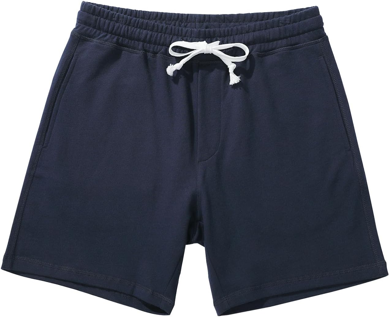Zeiyignr Mens 5 Inch Cotton Gym Workout Running Shorts with Pockets