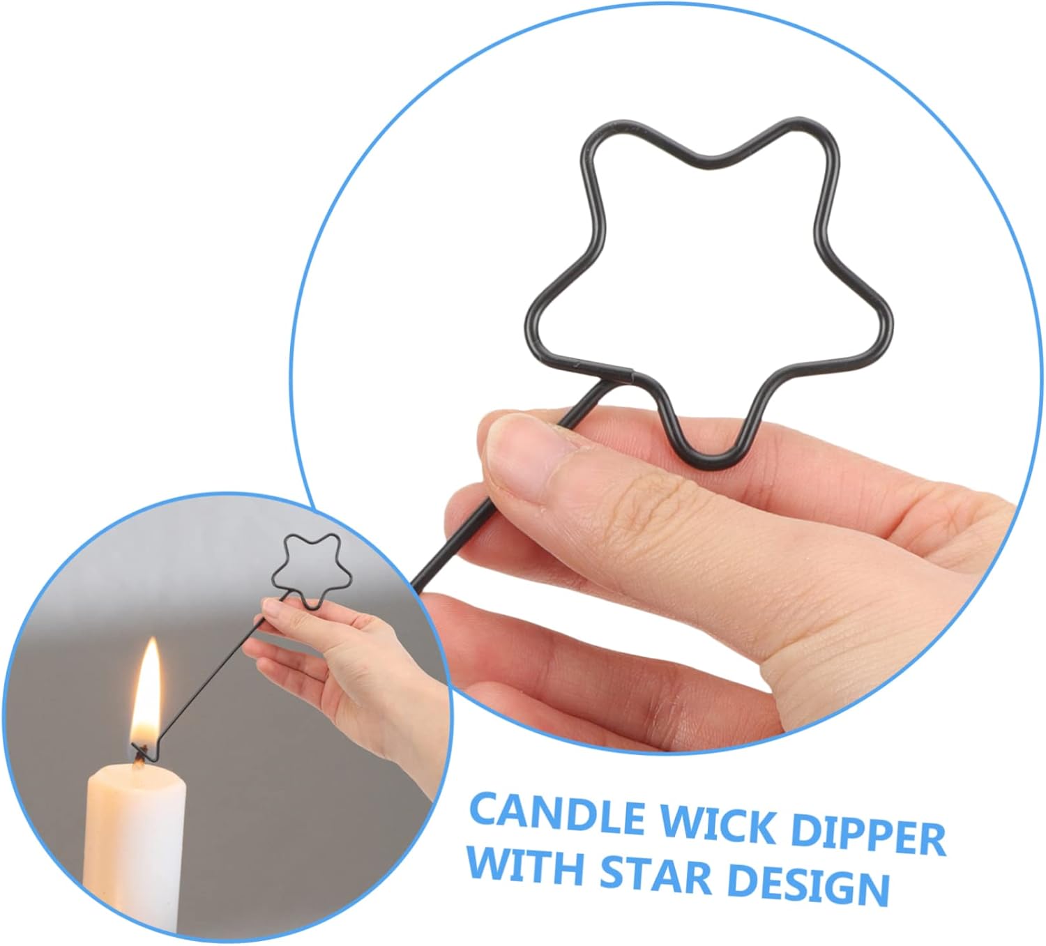 Alipis Star Design Candle Wick Trimmer Set 1