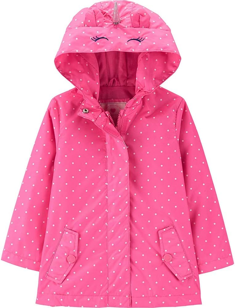 Carters Girls Rainslicker Rain Jacket