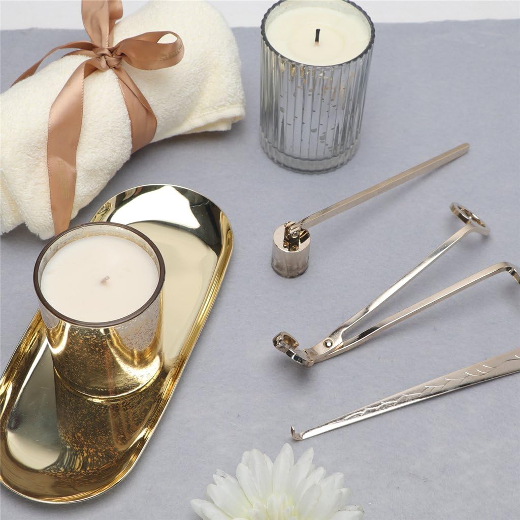 LUTAVOY CAG1 Gold Candle Care Kit 4-Pack