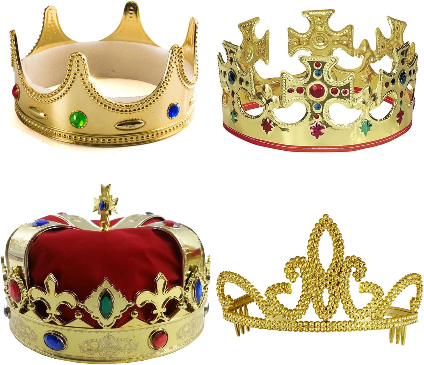 Tigerdoe Kings Crown - 4 Pack Royal Headwear