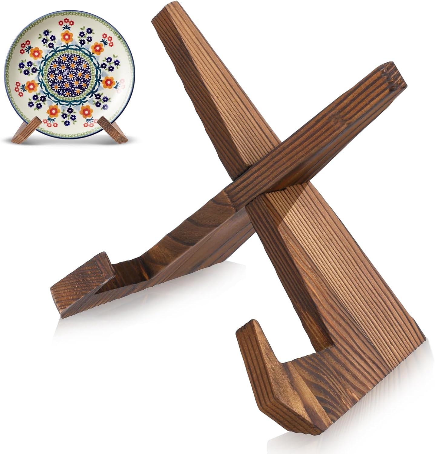 Qianyu 87 Plate Stand Wooden Easel Display Stand