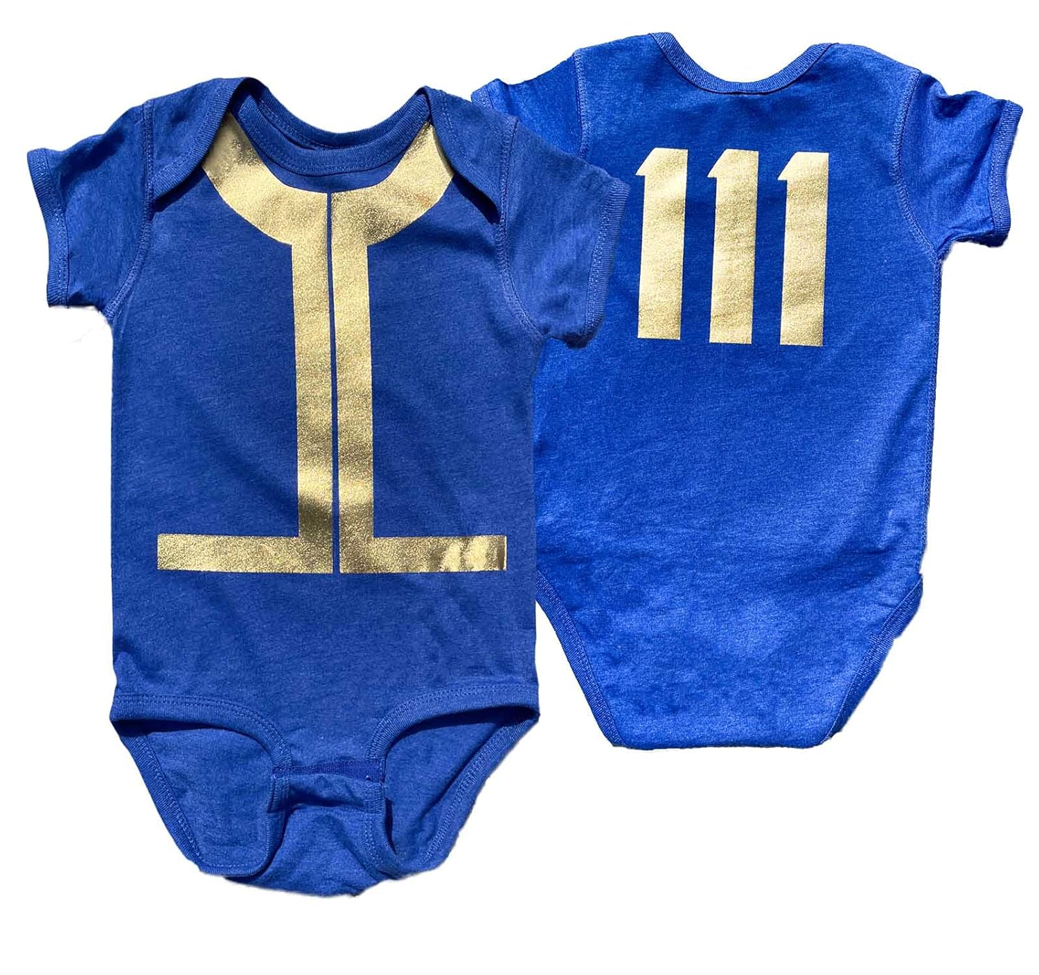 Baby Vault Suit 111 Gold Metallic 12M