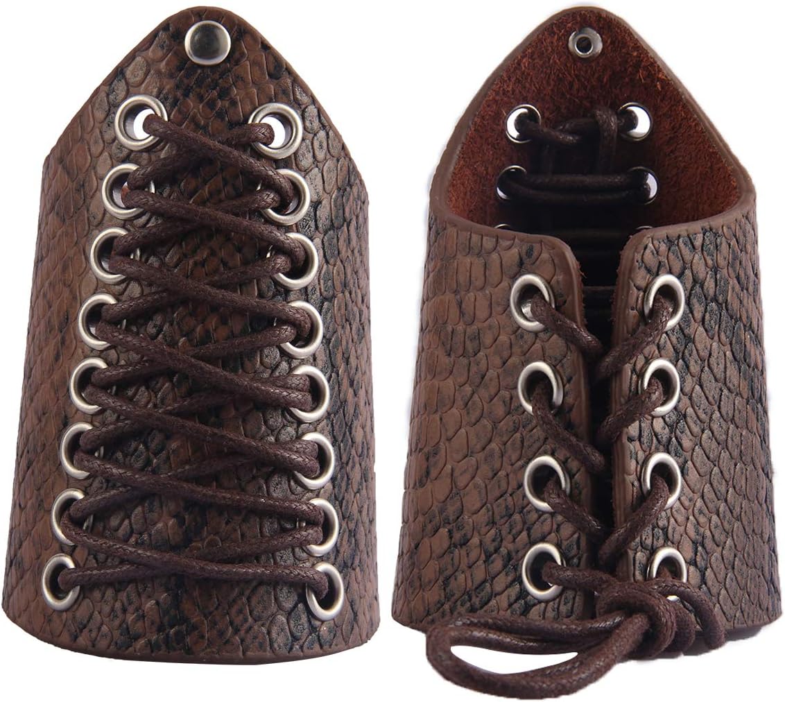 GelConnie Leather Wristband Viking Arm Guard