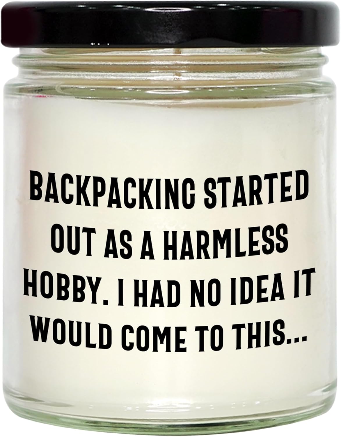 Backpacking Vanilla Soy Candle - 9oz Gift for Enthusiasts