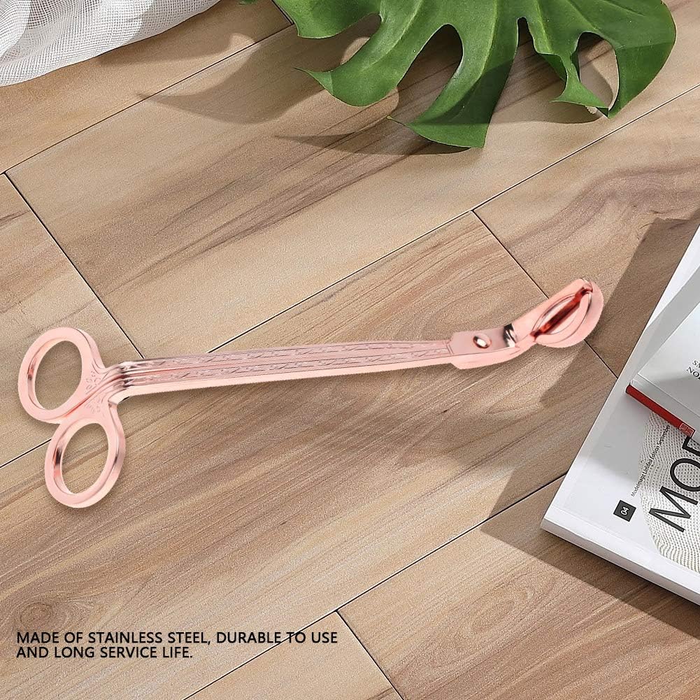 Walfront Rose Gold Candle Wick Trimmer