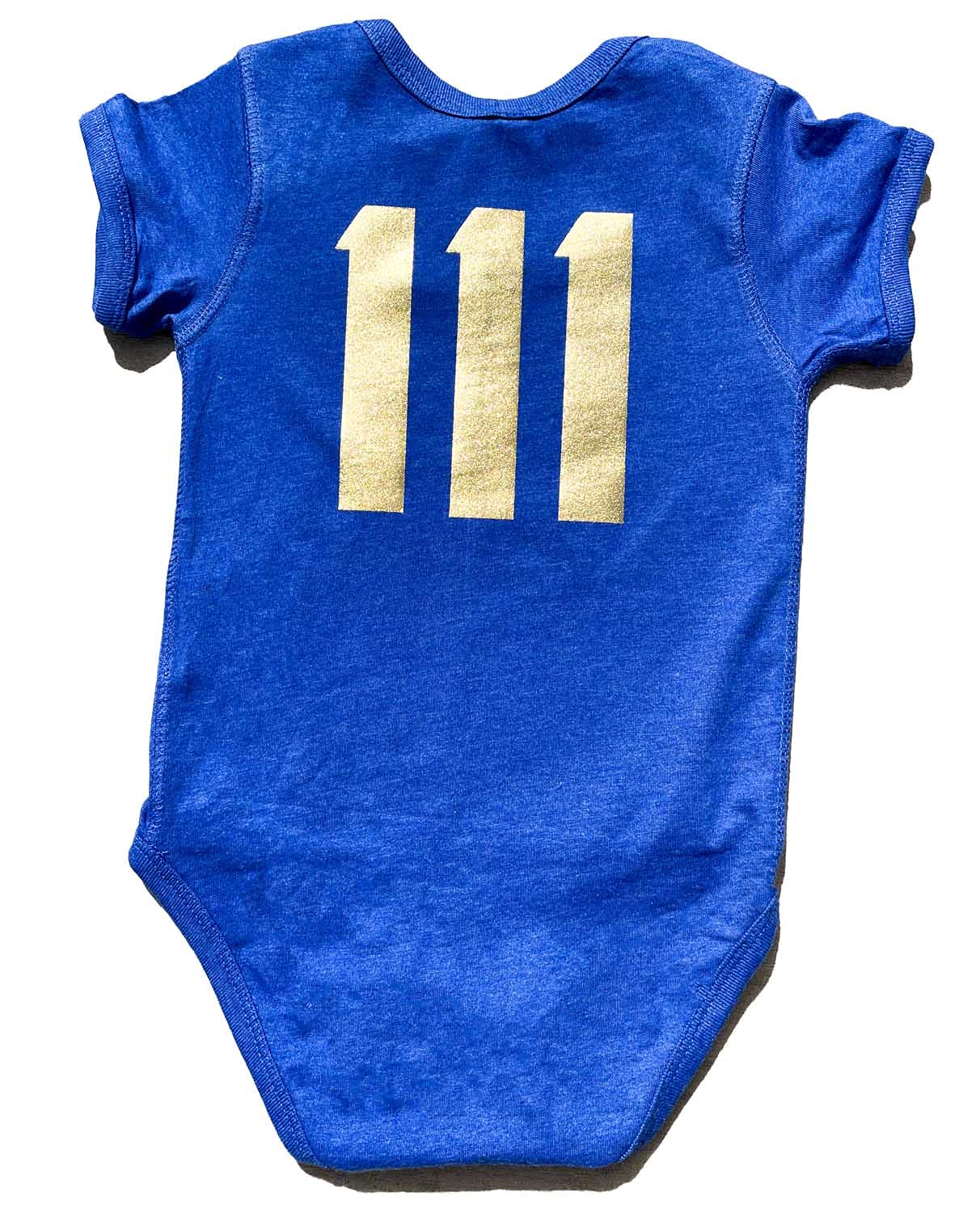 Baby Vault Suit 111 Gold Metallic 12M