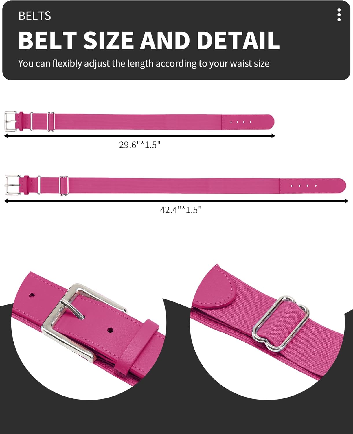 QBK Toddler Baseball Socks and Belt Combo Set