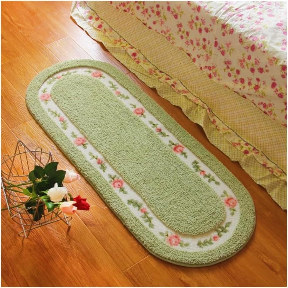 Stay Young Floral Area Rug Non Slip 1771 x 4921 Inch