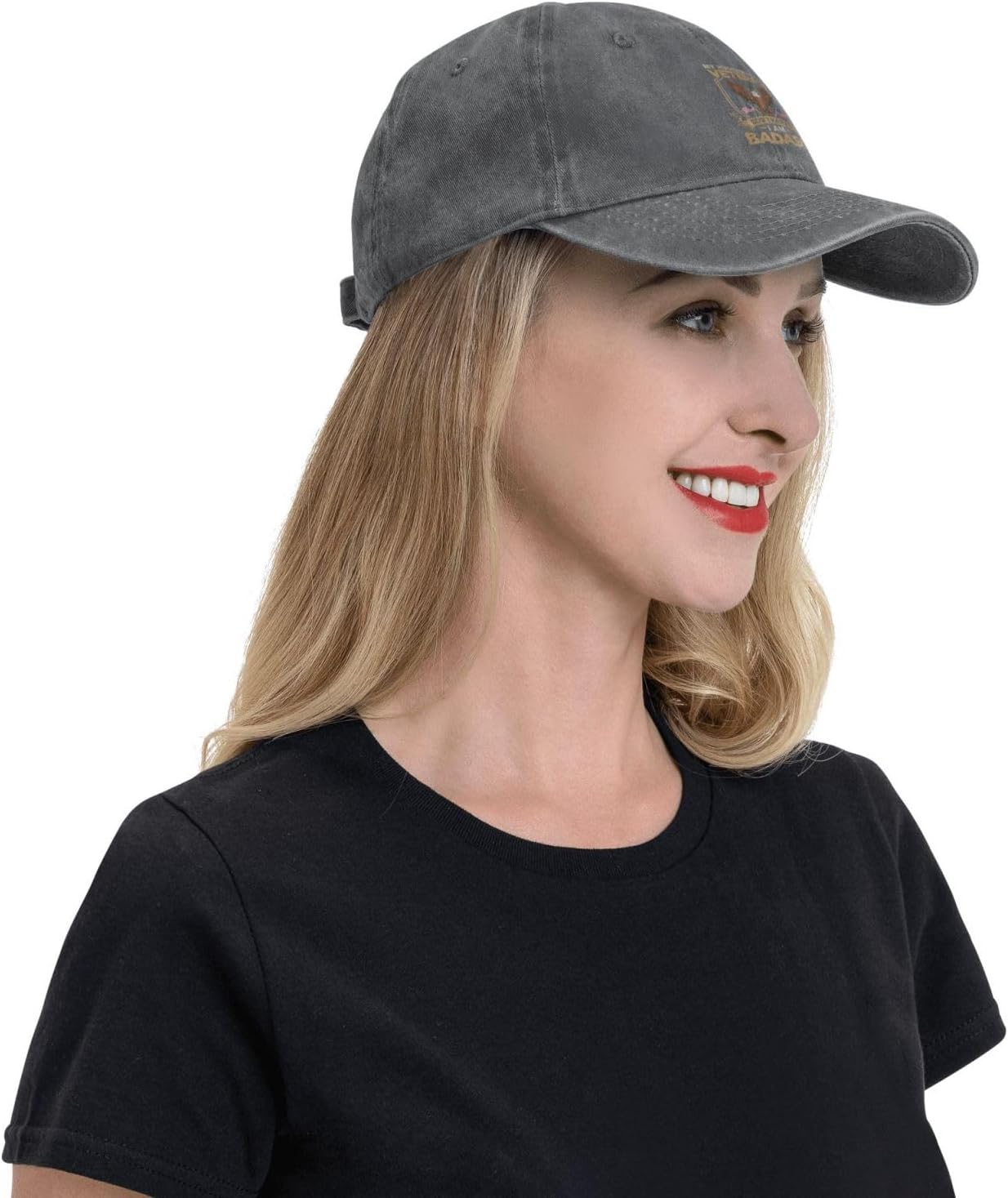 My Husband Is A Veteran Baseball Cap for Men Women 1