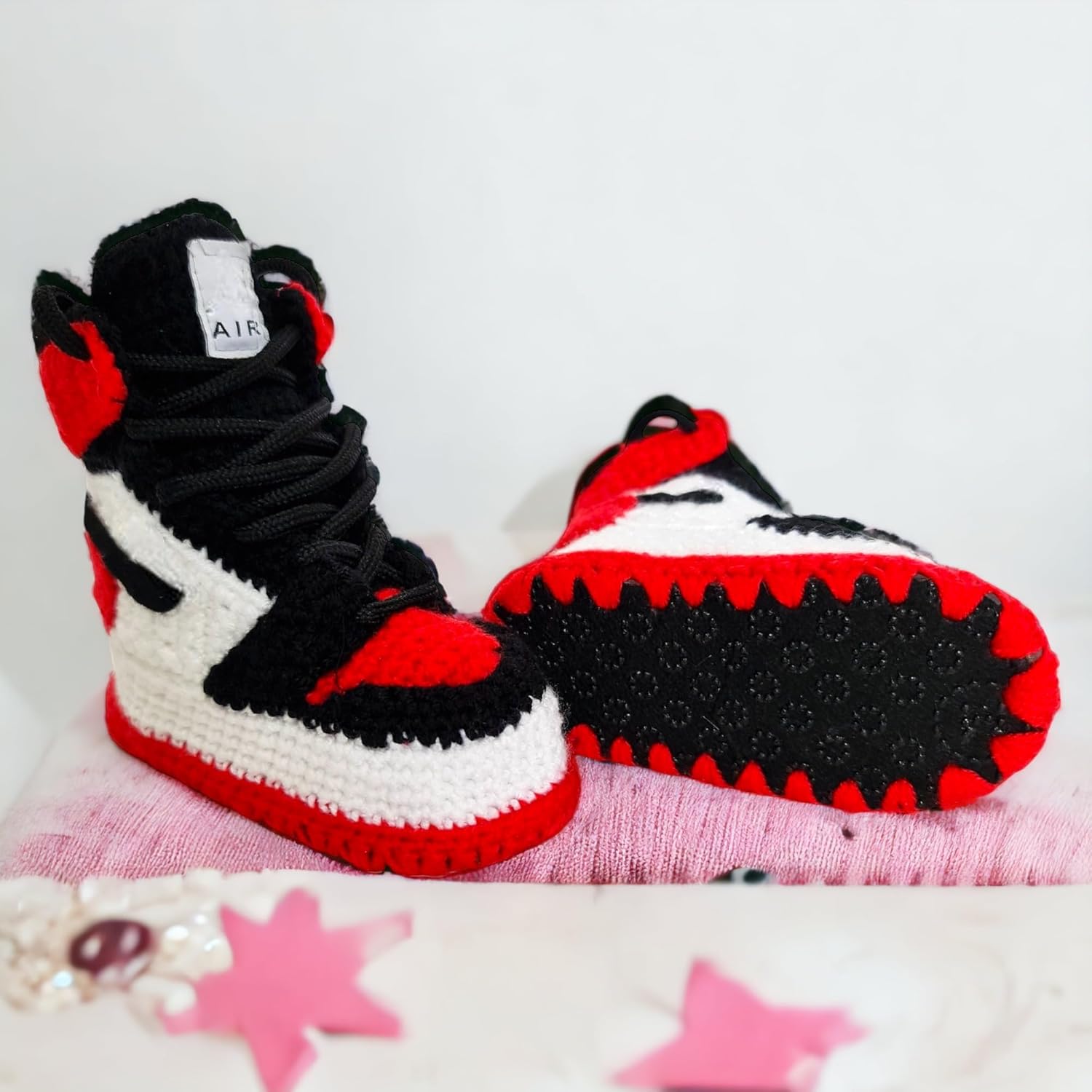 Custom Baby Handmade Booties Crochet Slippers