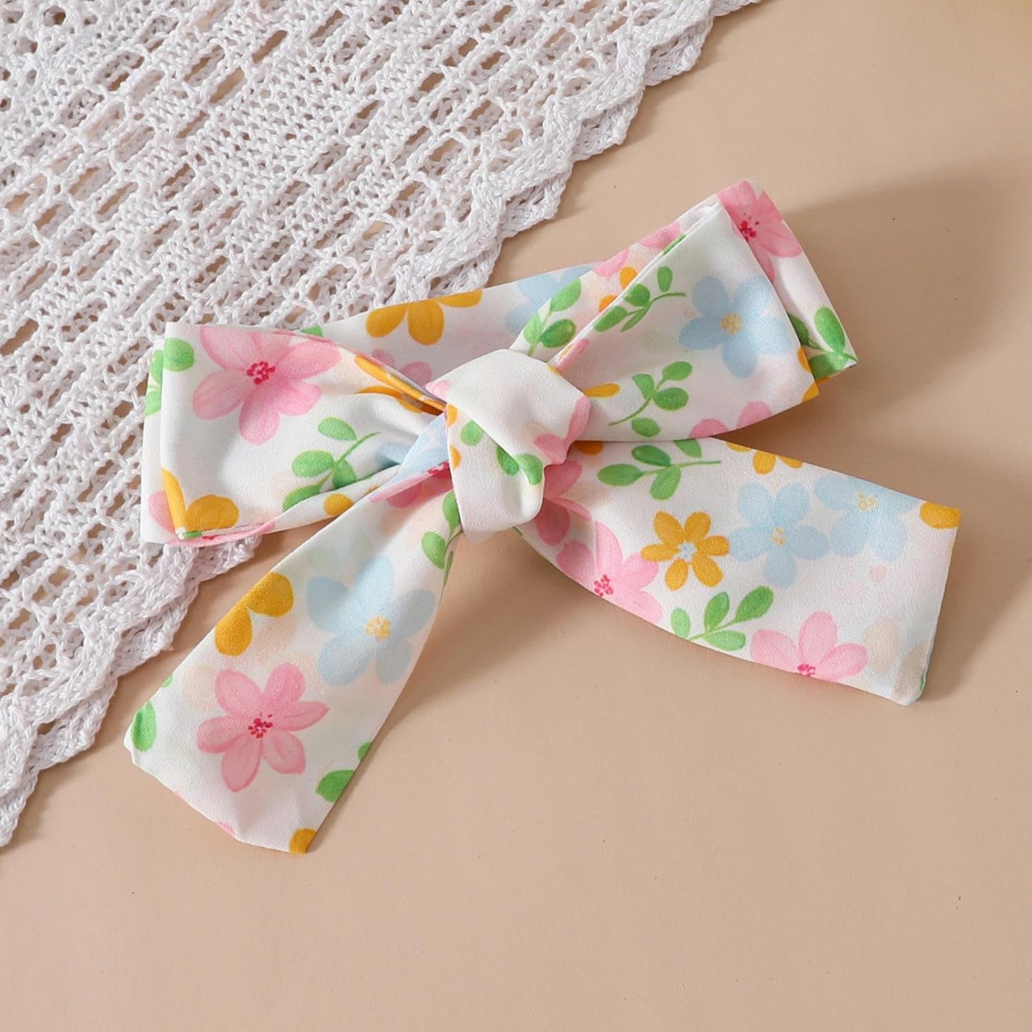 Newborn Baby Girls Cotton Romper with Headband Set 0-18M