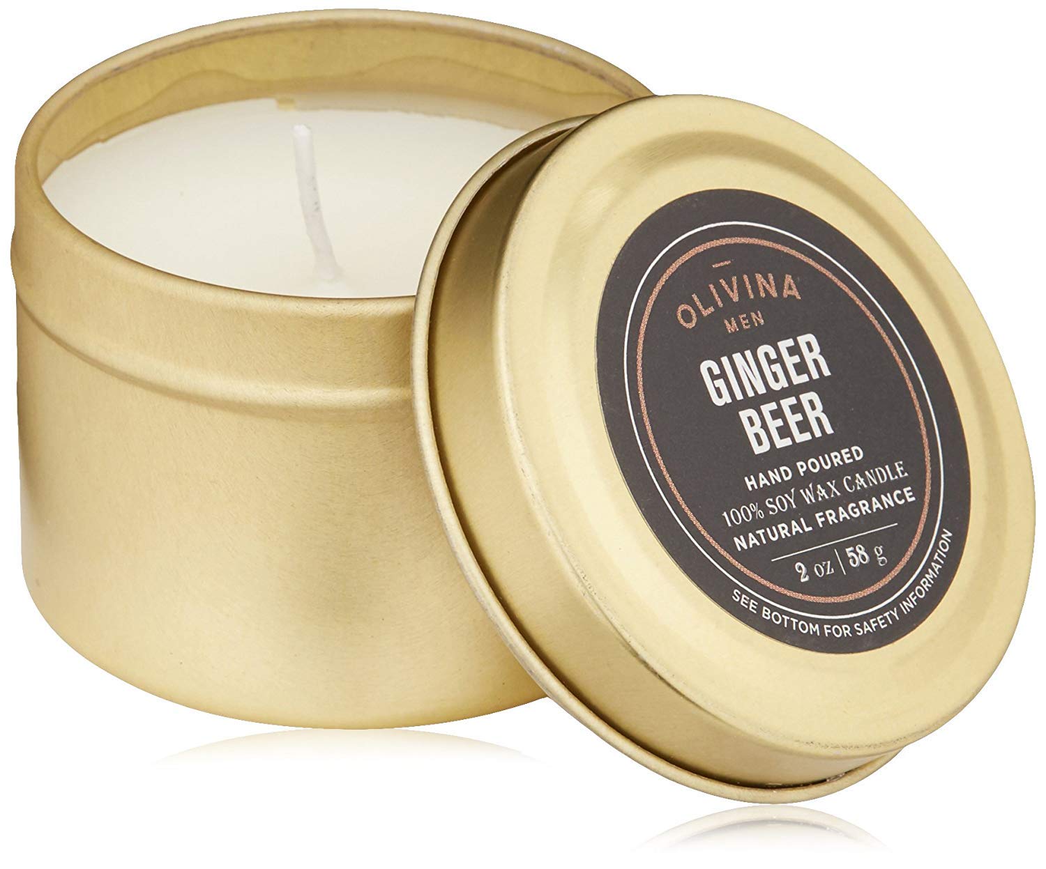 Barrel Oak Olivina Men Soy Candle Travel Tin