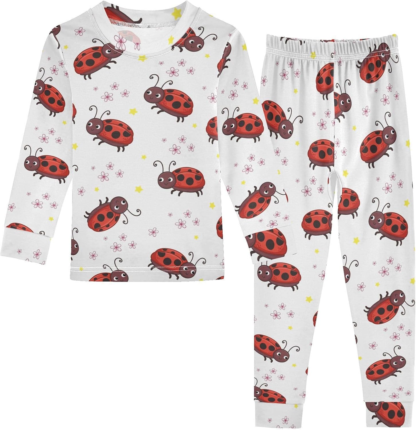 WIFIU Soft Cotton Pajama Set for Kids 18M-8Y