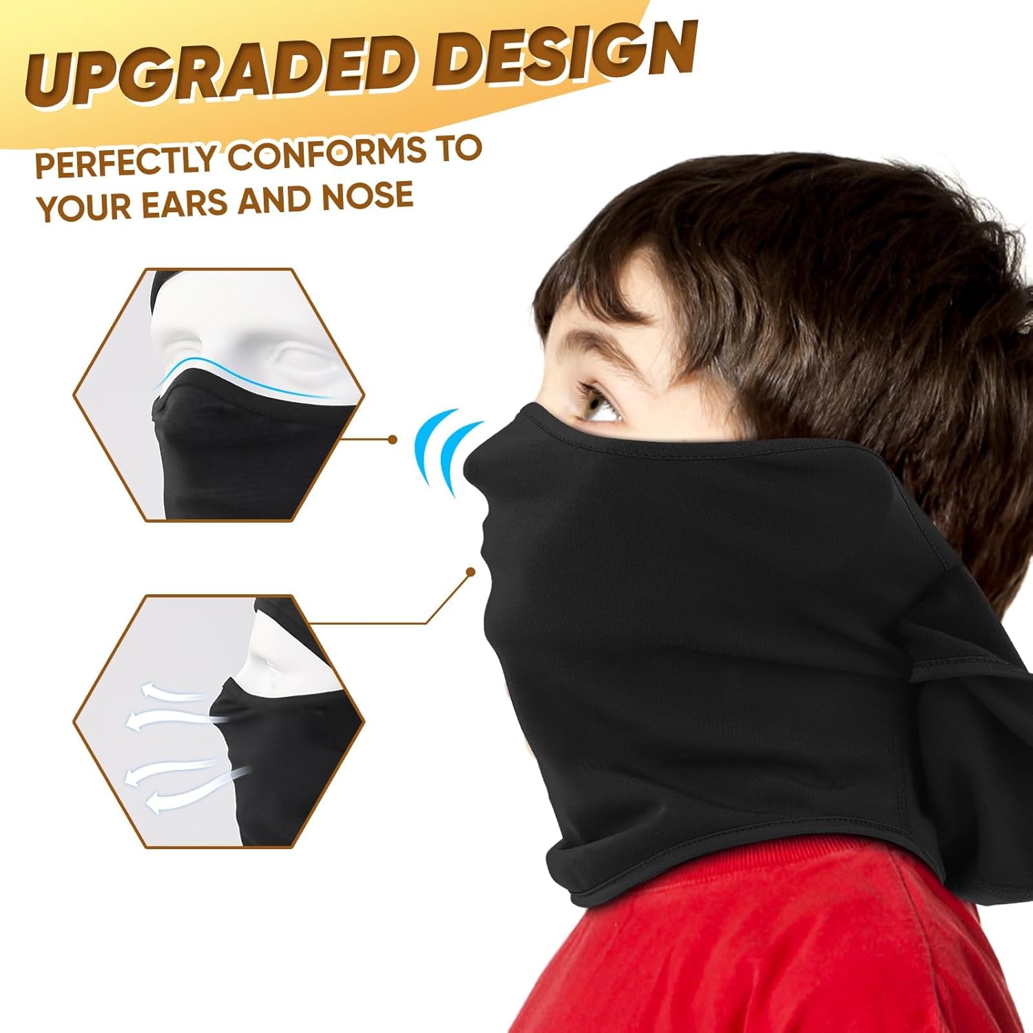 Ameceres Kids Balaclava Ski Mask Winter Cold Weather Windproof Face Cover