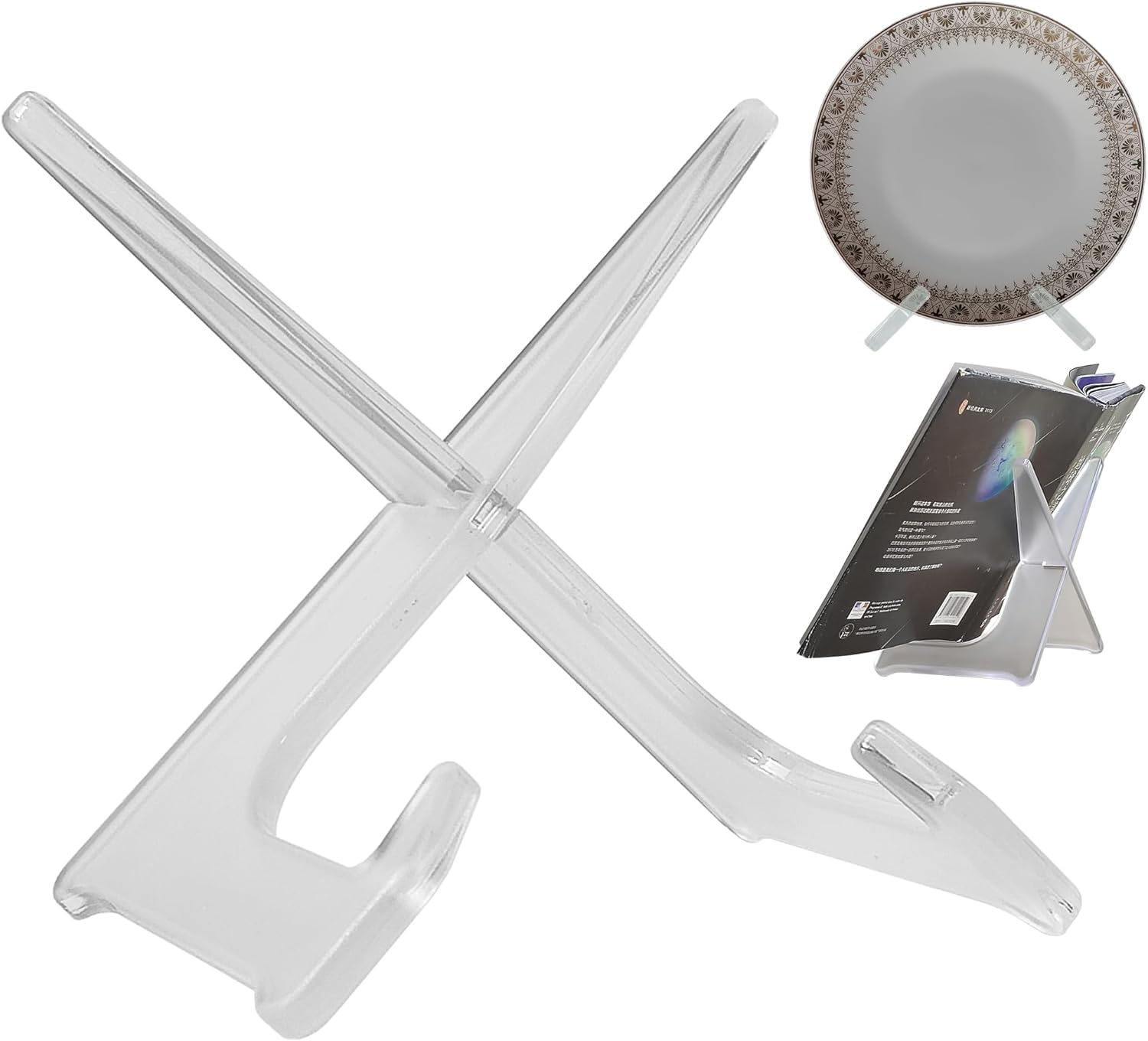 LRANFOW Plate Stand Easel Frame Holder for Photo Albums and Certificates