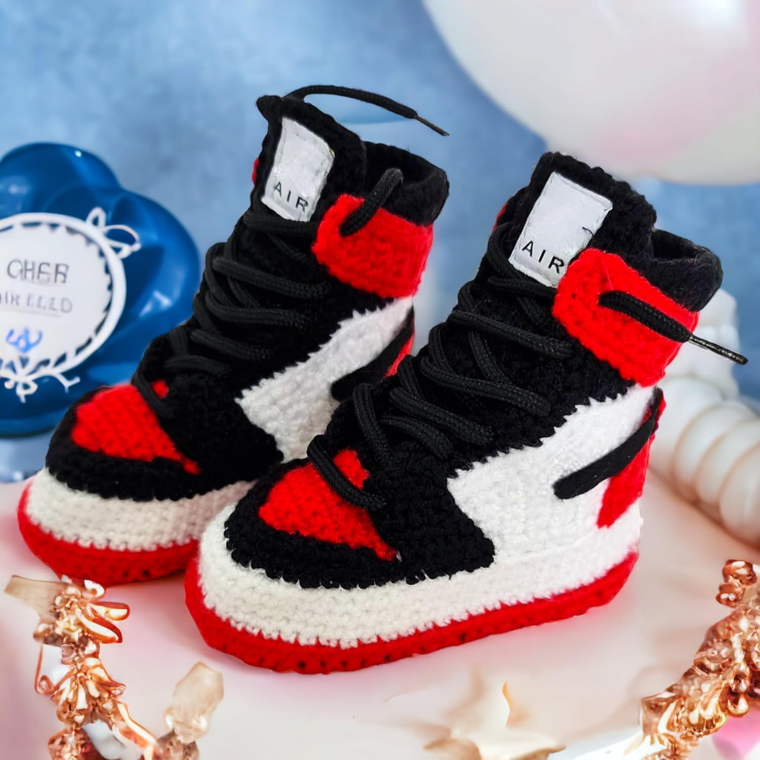 Custom Baby Handmade Booties Crochet Slippers