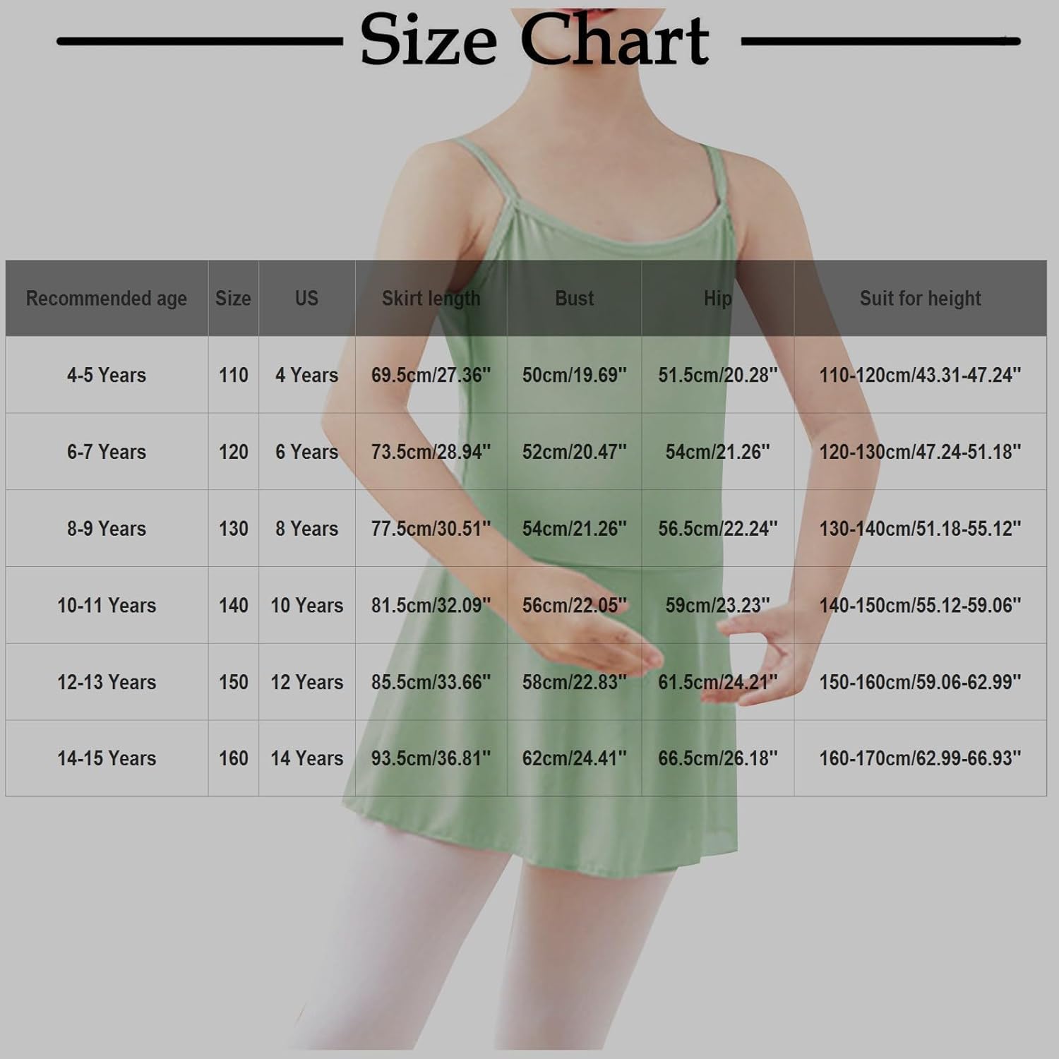 Sinzelimin 4-15T Girls Dance Dress with Pachwork Design