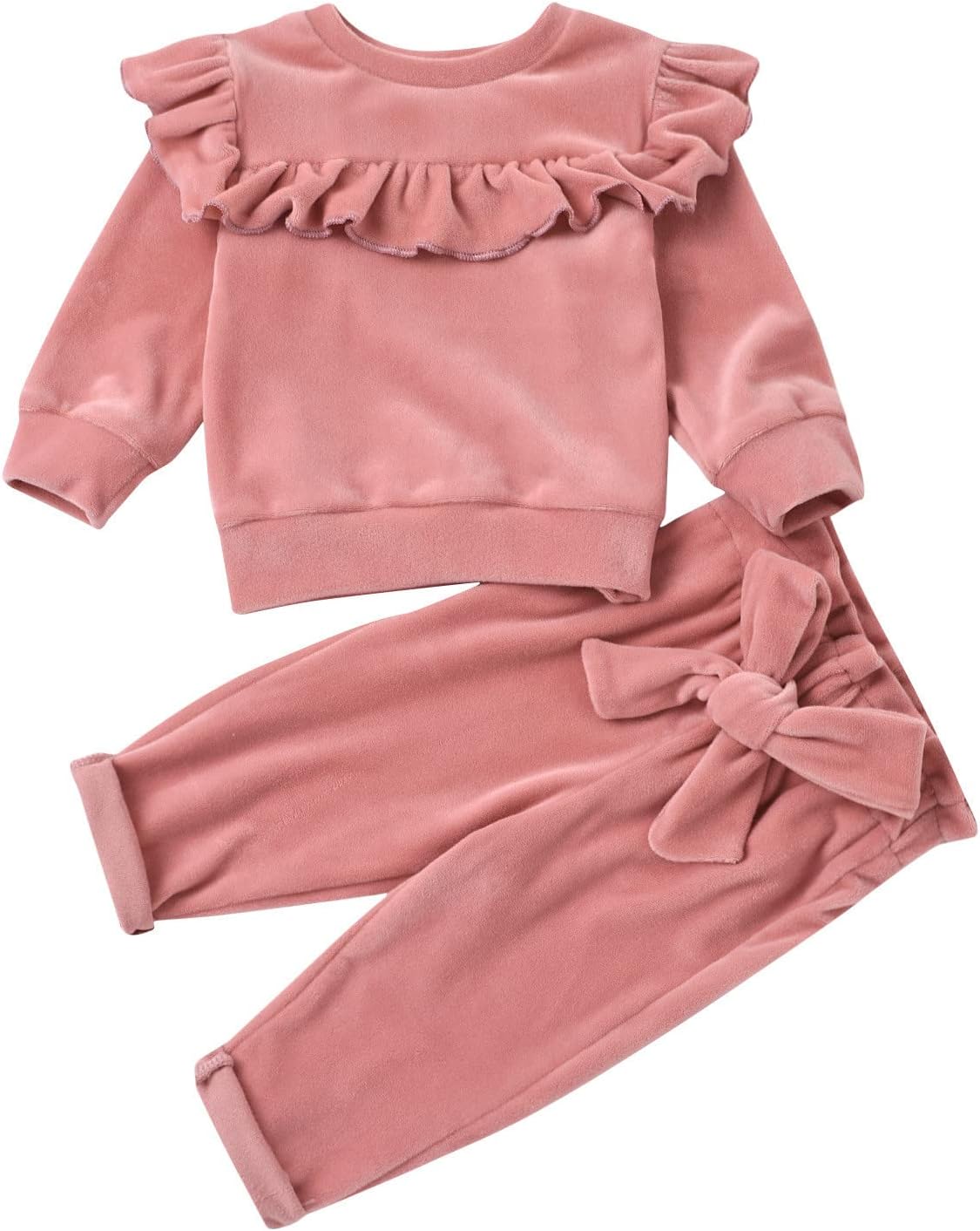 Newborn Baby Girls Boys Cotton Fall Sweatshirt Set