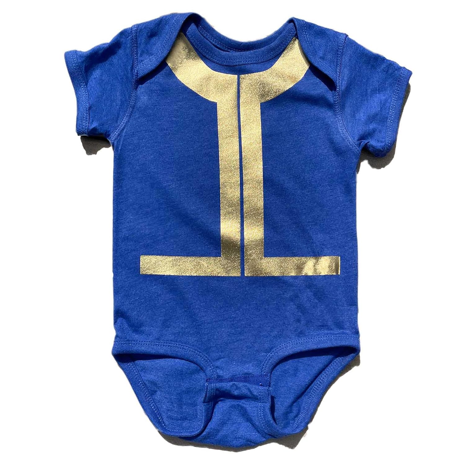 Baby Vault Suit 111 Gold Metallic 12M