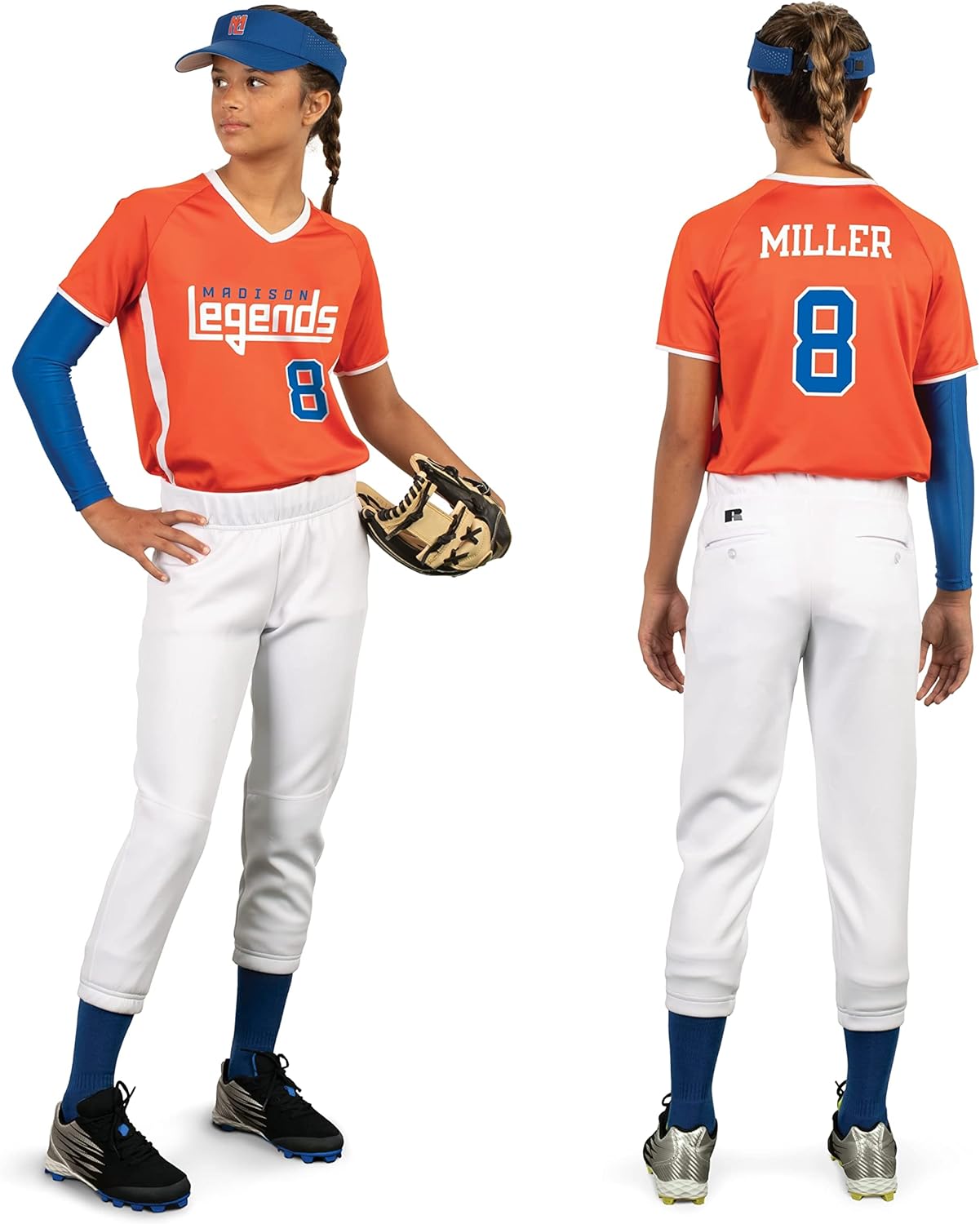 Russell Athletic Girls Flexstretch Softball Pant