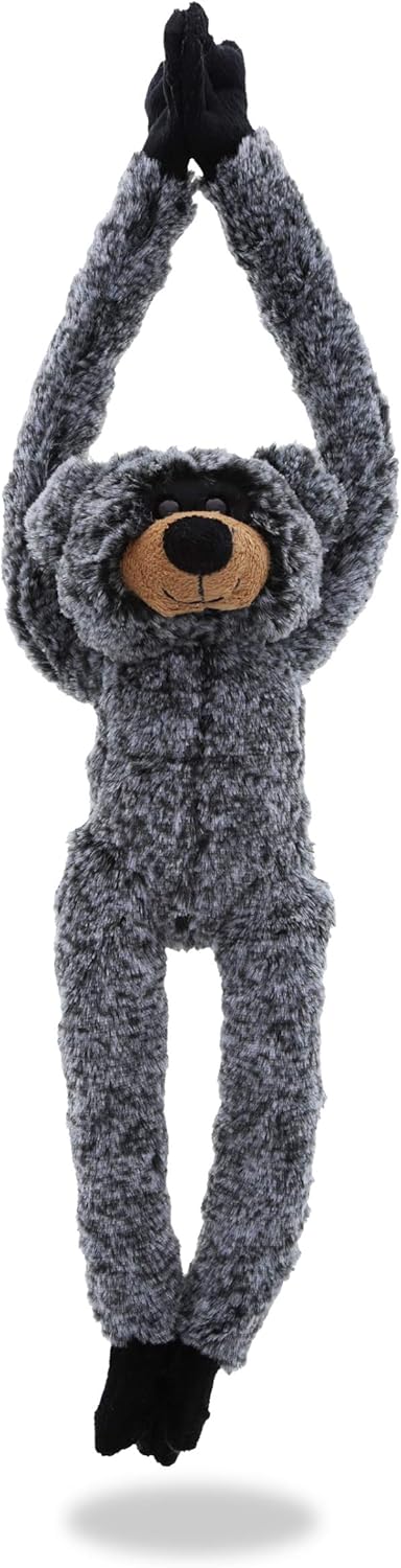 DolliBu Hanging Plush Black Bear Stuffed Animal - 21 Inch