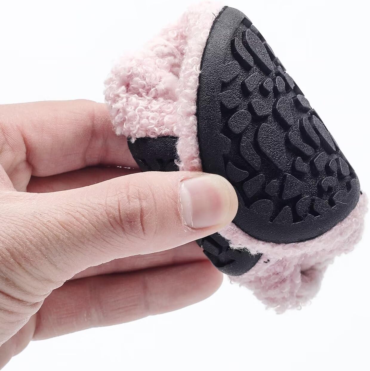 Kids Slippers with Cute Smile Faces Non-Slip Rubber Sole