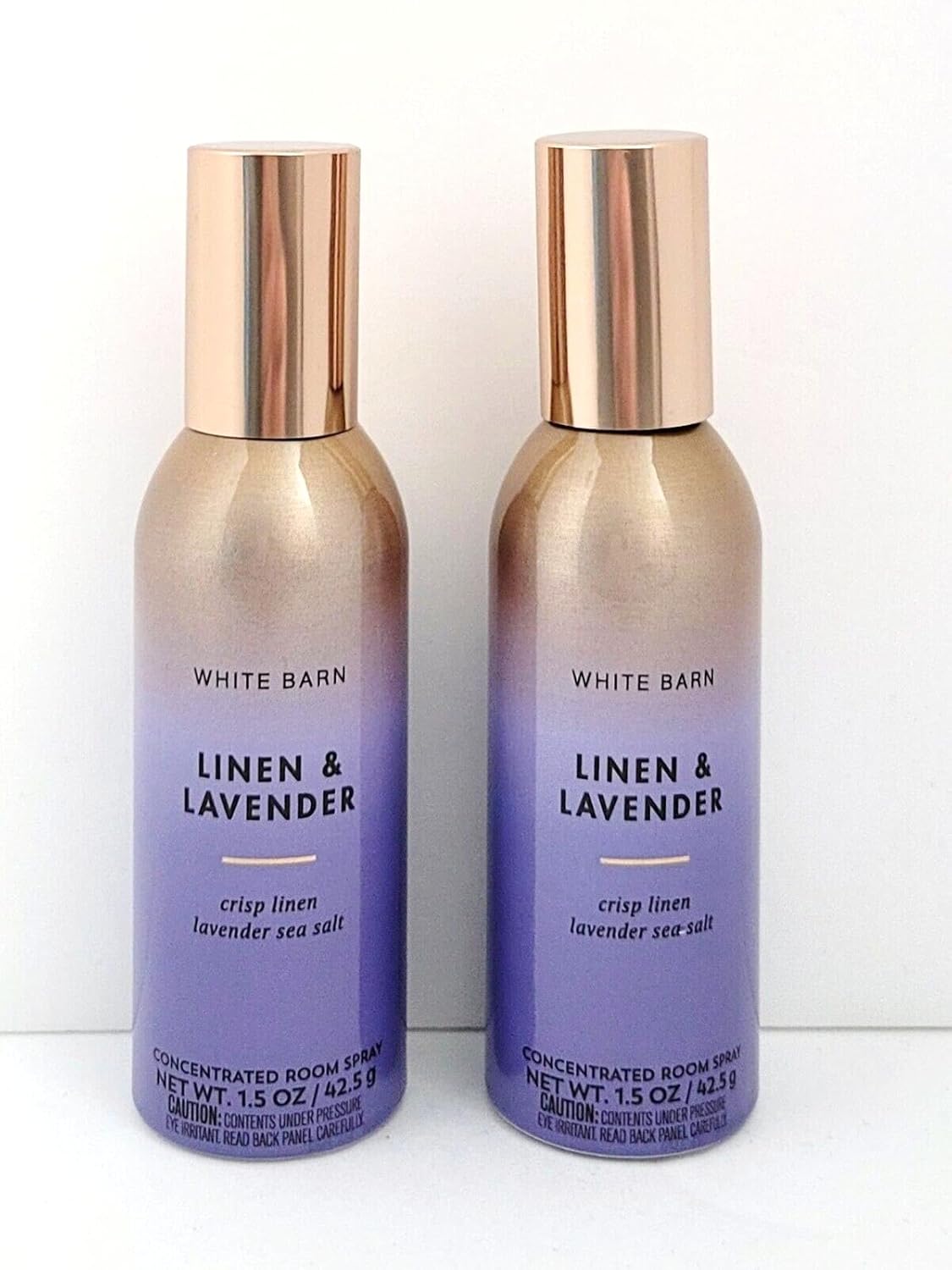 White Barn Linen Lavender Room Spray 15 oz Set of 2