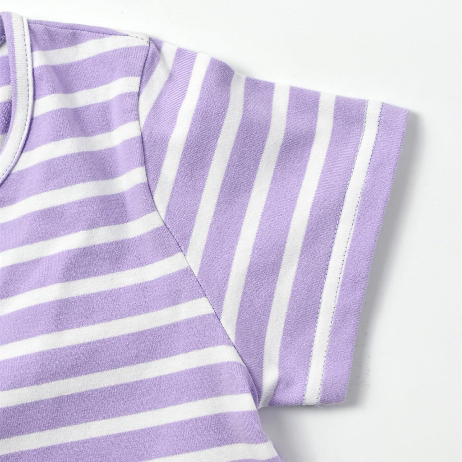 HILEELANG Easter Cotton Tunic Dress for Little Girls