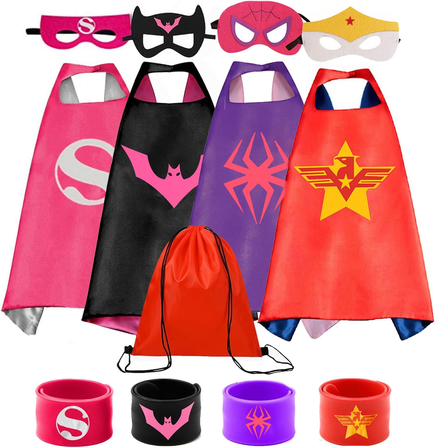 KARAZZO Superhero Capes Set for Kids