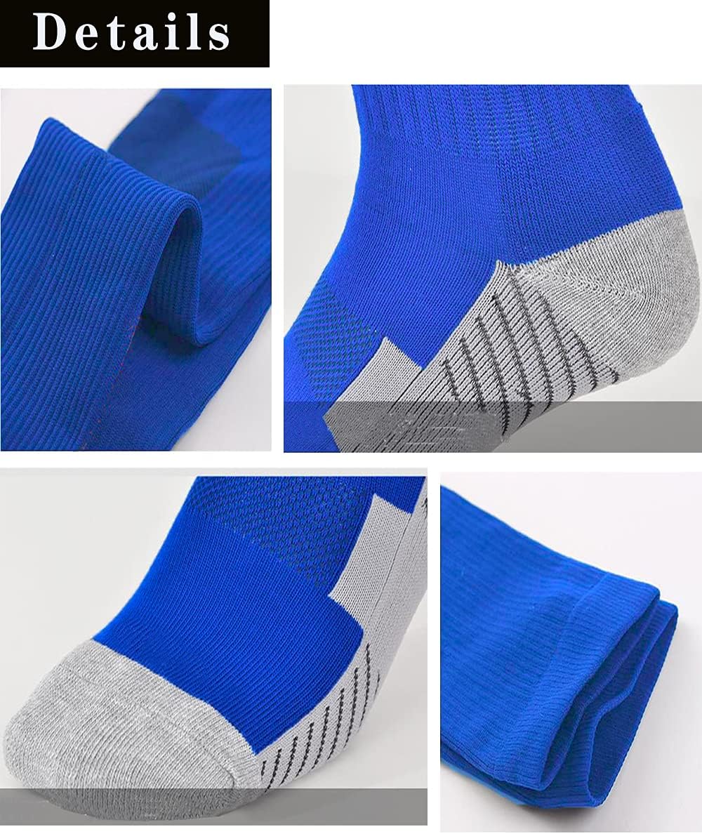 Thaplay Baseball Socks 3 Pairs for Kids Youths Adults 4-20 Years