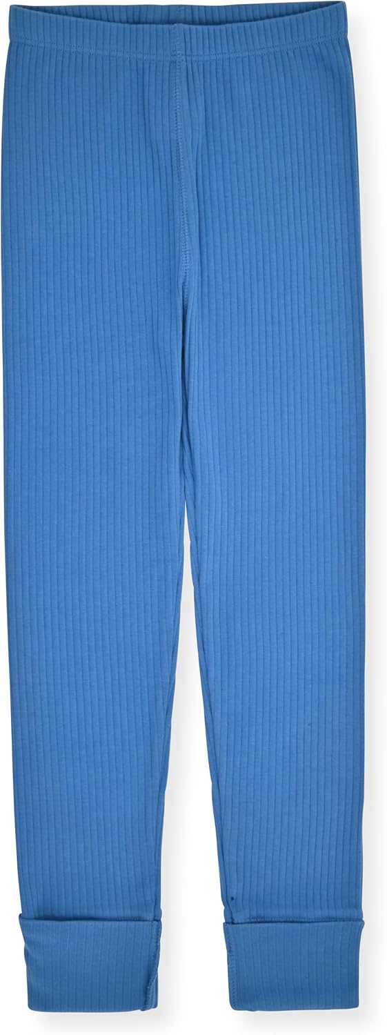 Sleep On It Organic Rib Knit Pajama Sets for Kids 1