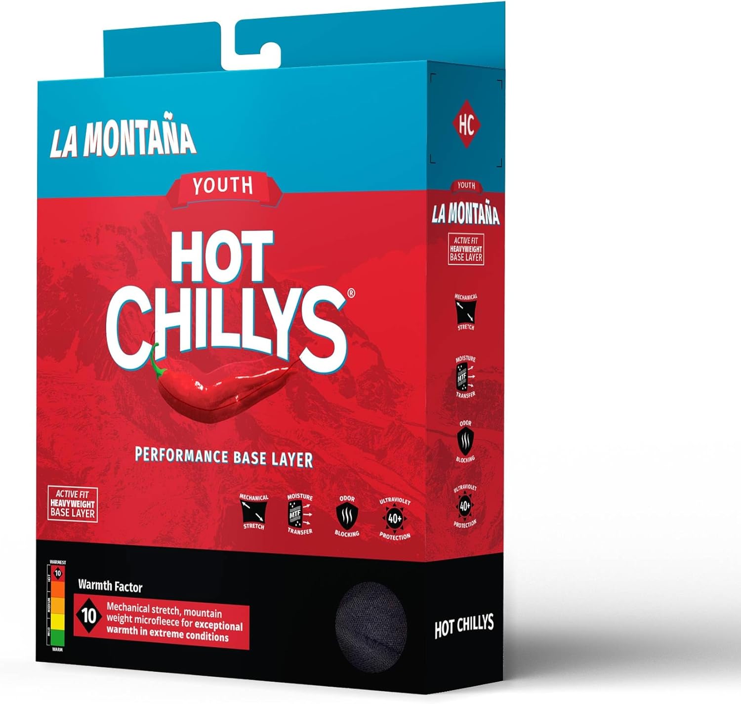 Hot Chillys Youth Mountain Bottom Heavyweight Base Layer