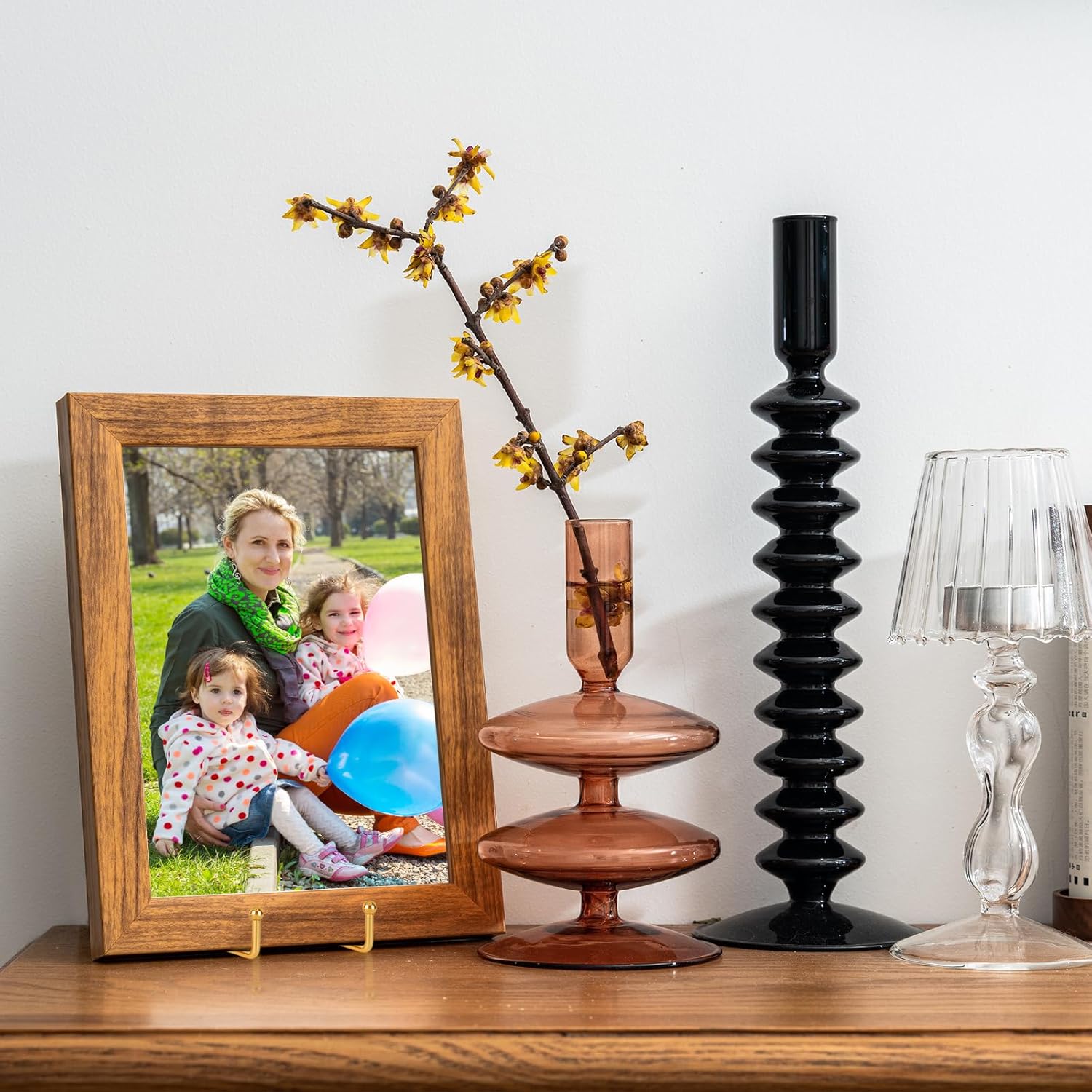 IBosins 5 Pack 8 Inch Plate Holder Display Stands 1