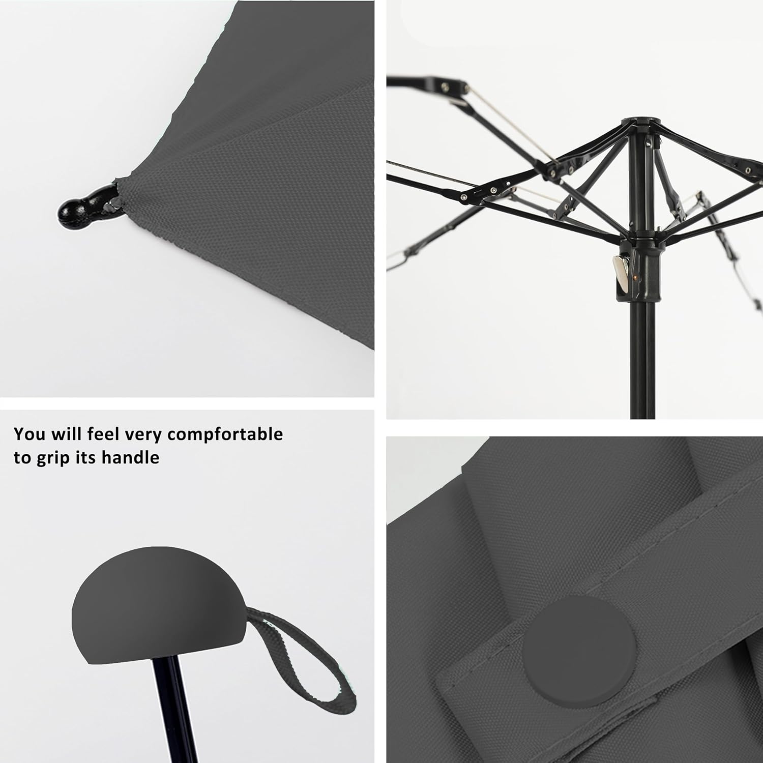 BAODINI Compact UV Folding Umbrella for Travel