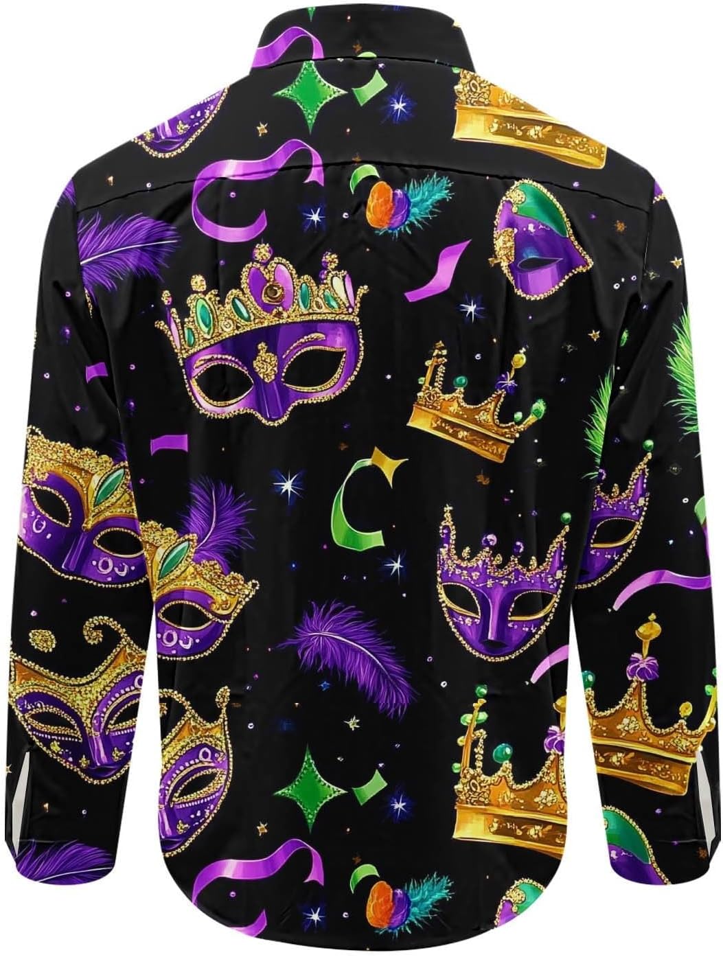 2025 Mardi Gras Long Sleeve T-Shirt Men