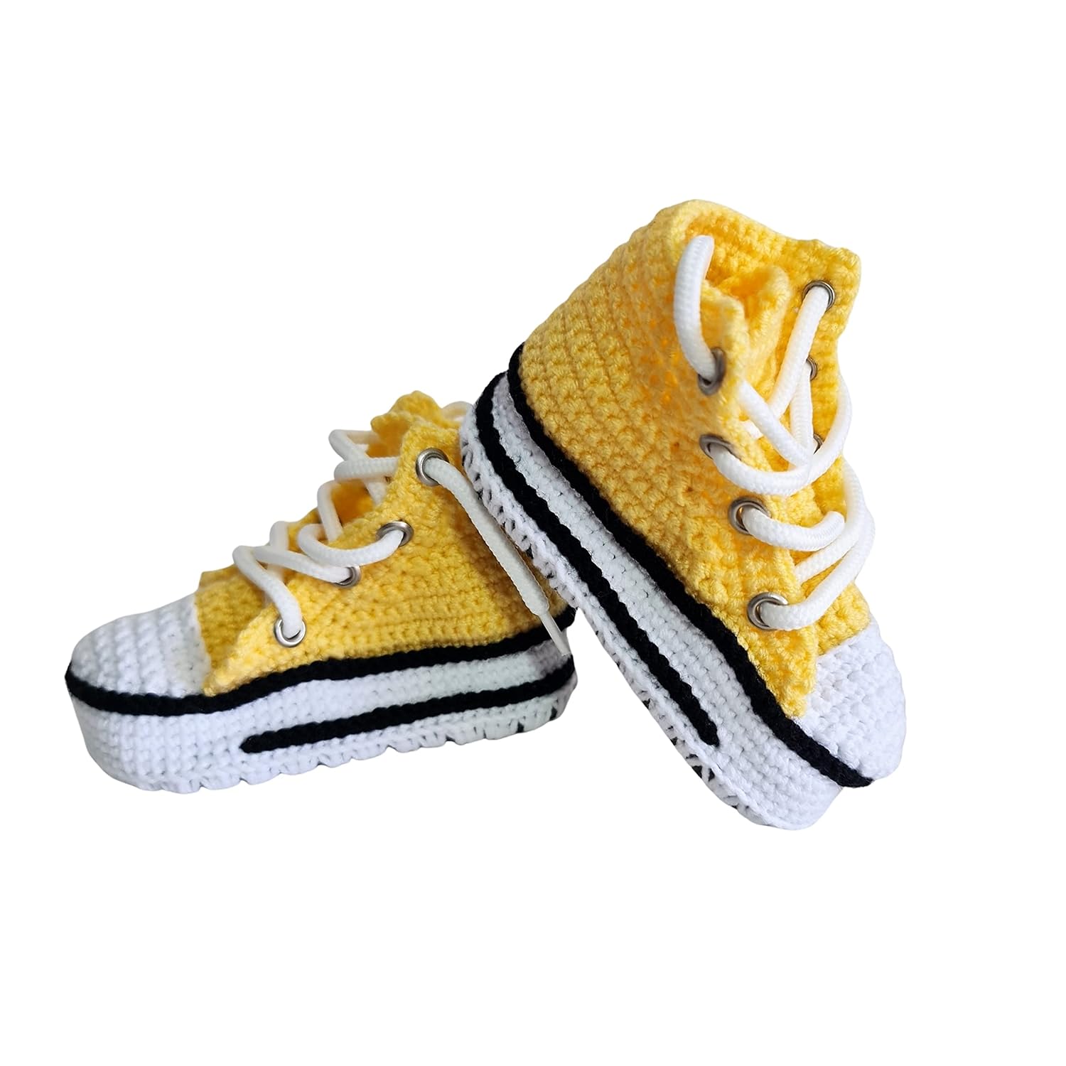 Sa By Seay Handmade Newborn Yellow Booties