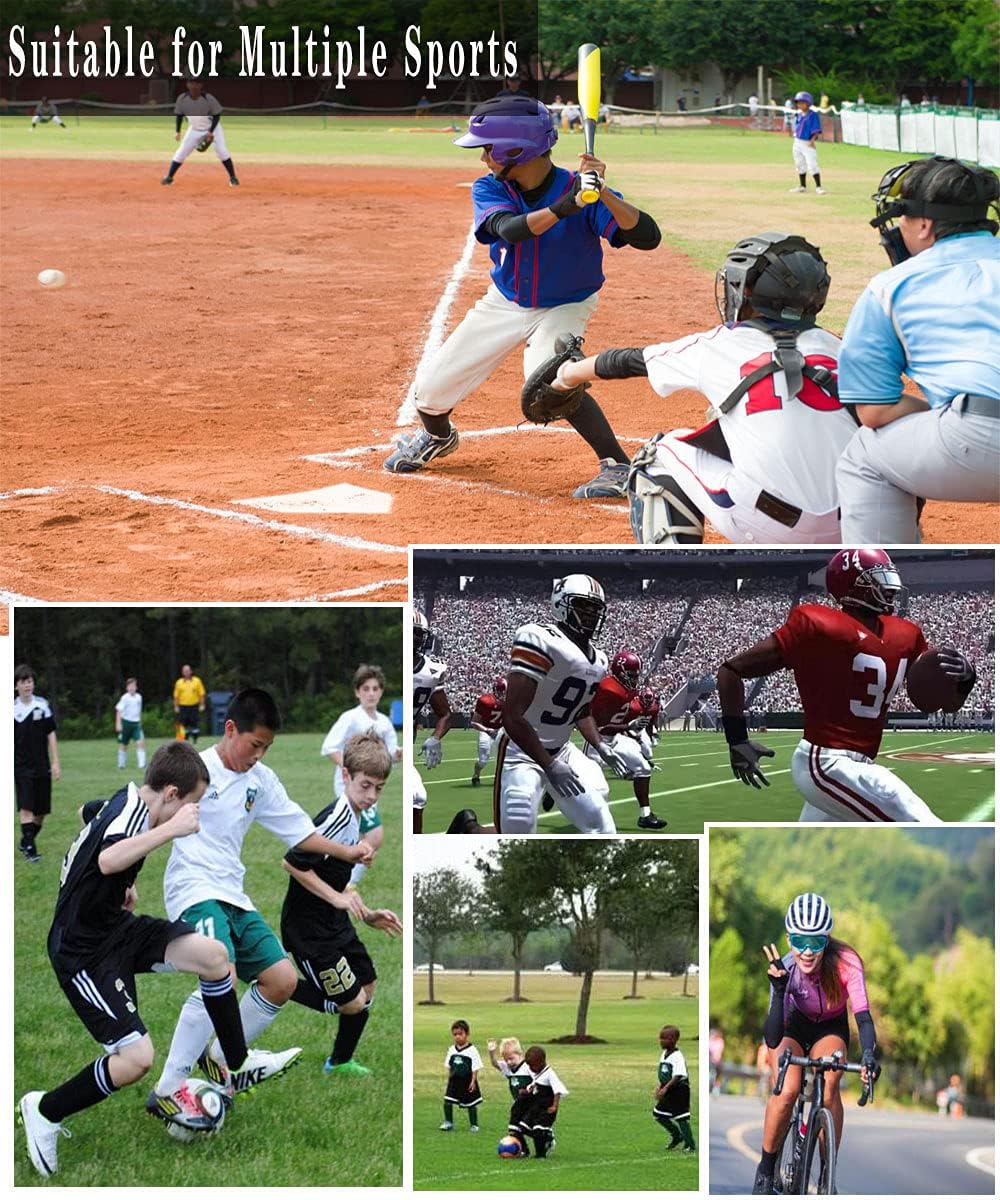 Thaplay Baseball Socks 3 Pairs for Kids Youths Adults 4-20 Years