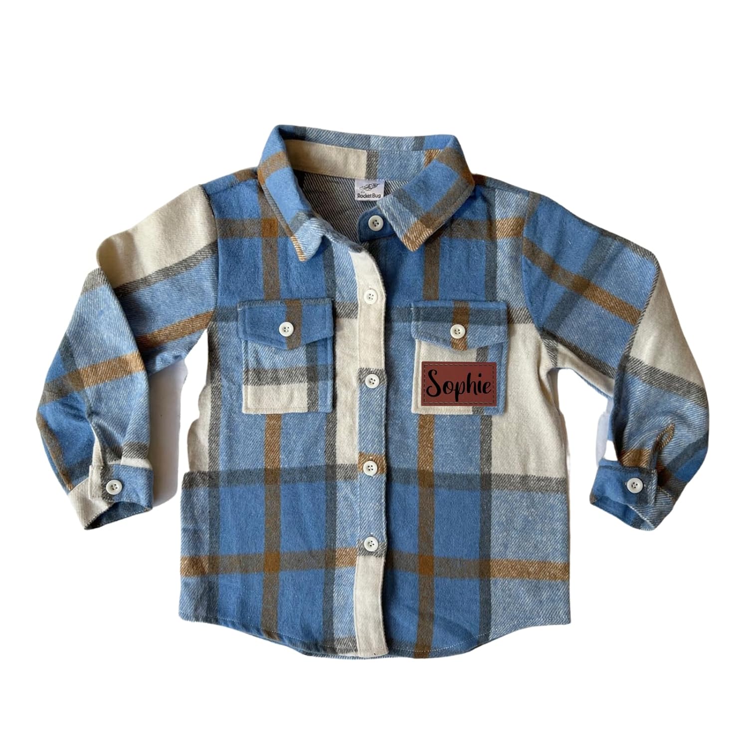 Personalized Cozy Flannel Jacket for Kids