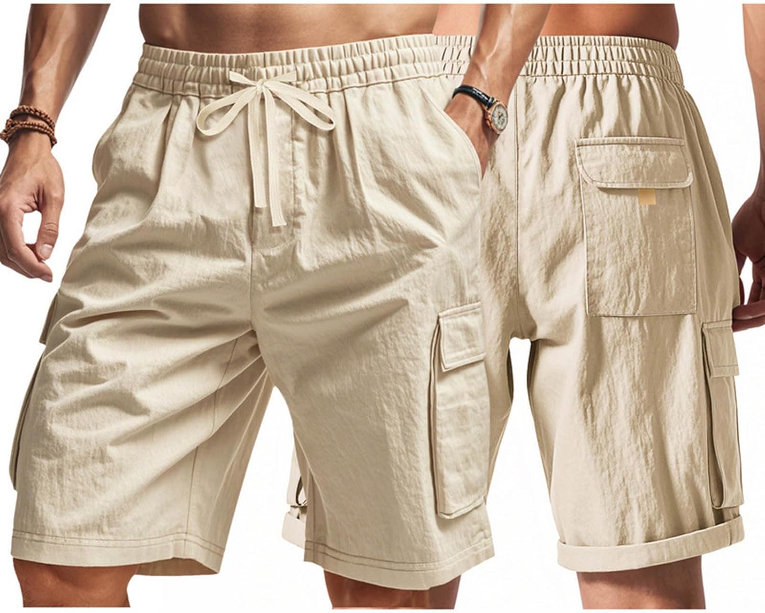 Finelylove Lightweight Cargo Shorts for Men 1