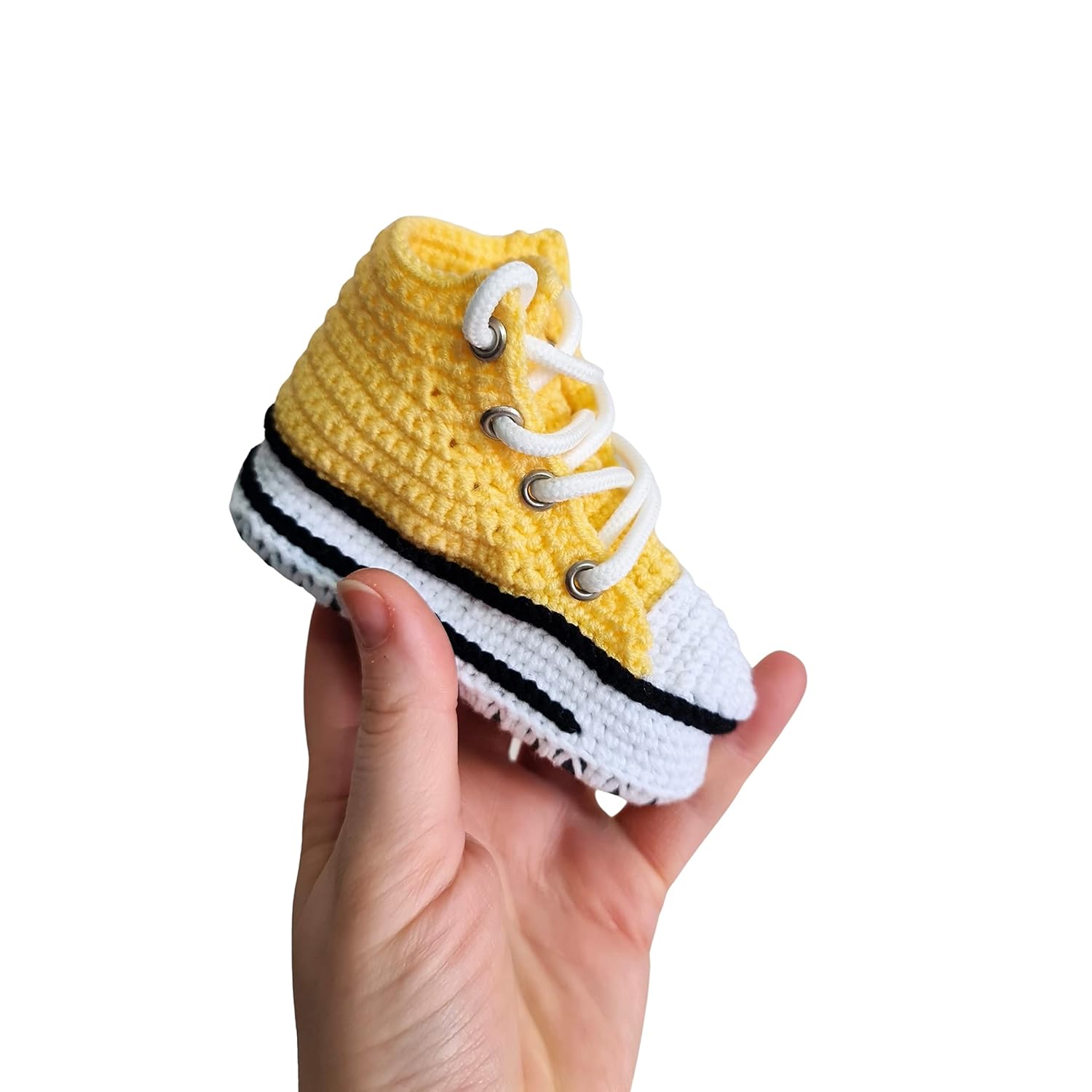 Sa By Seay Handmade Newborn Yellow Booties