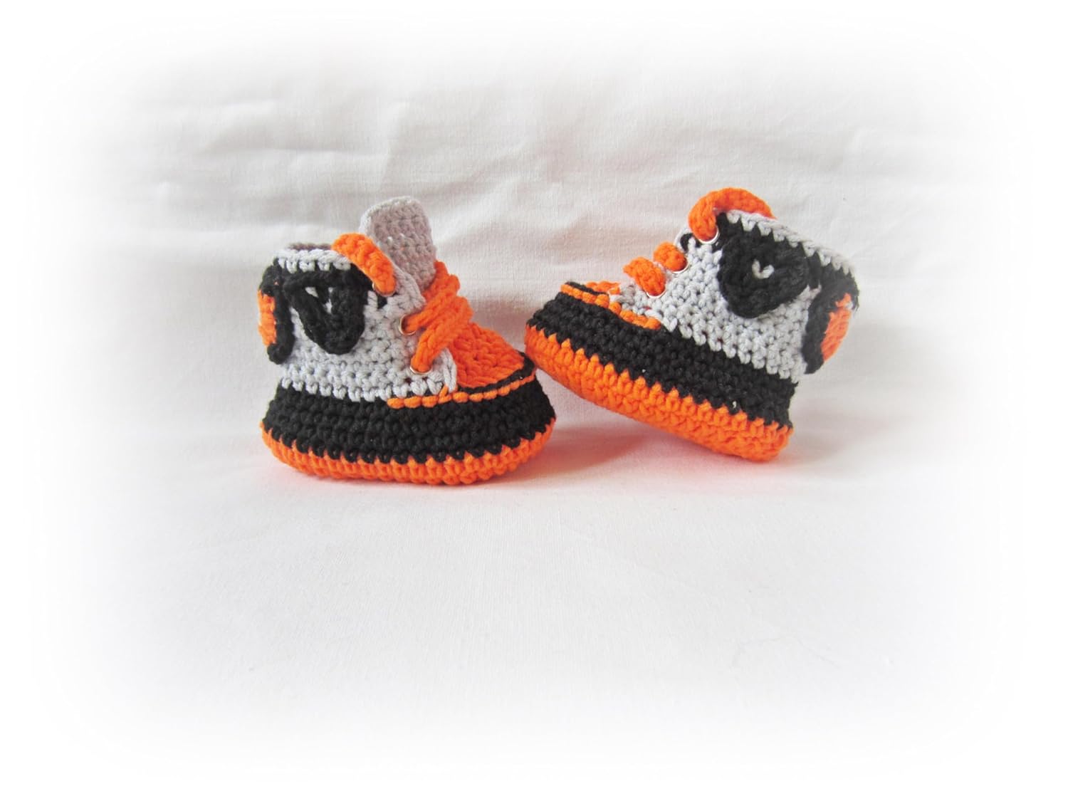 Handmade Crochet Baby Shoes for Newborns