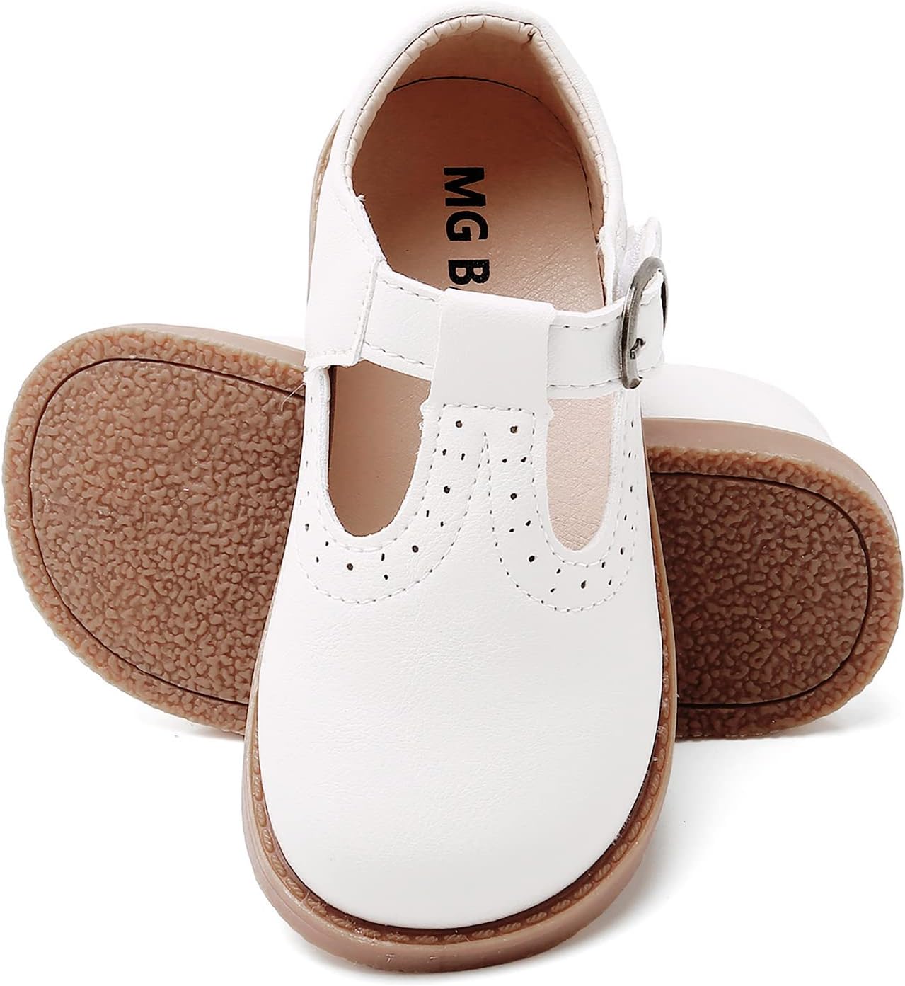 SOFMUO Toddler Mary Jane Shoes for Girls