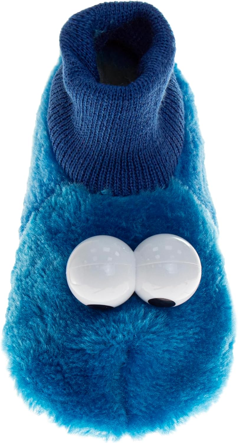 Sesame Street Elmo Toddler Slippers with Puppet Design